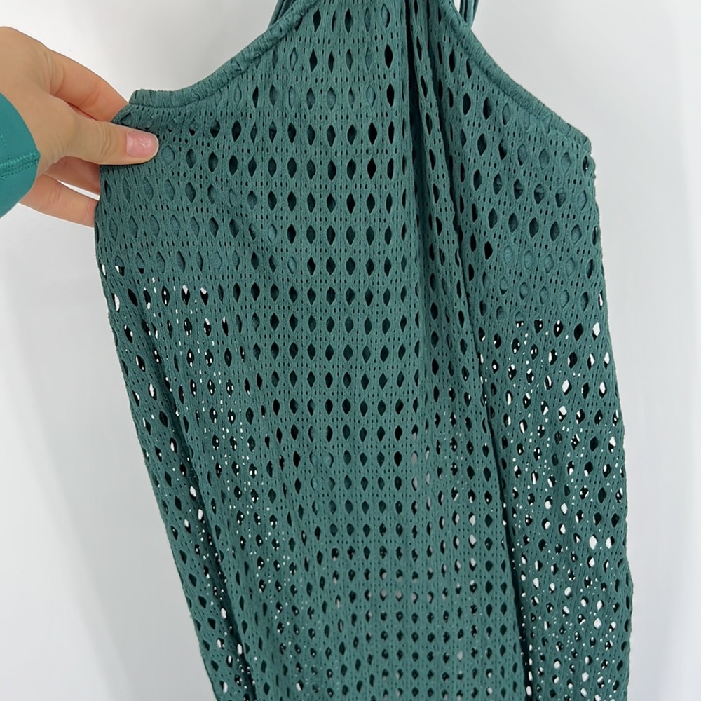 ❌SOLD❌ PatBO x Alessandra Ambrosio Cut Out Beach Dress in Palace Green - Picture 6 of 10
